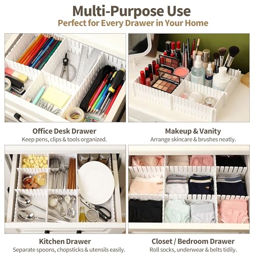 Adjustable Drawer Dividers, Cut-to-Fit DIY Organizer | All Products - Image 5