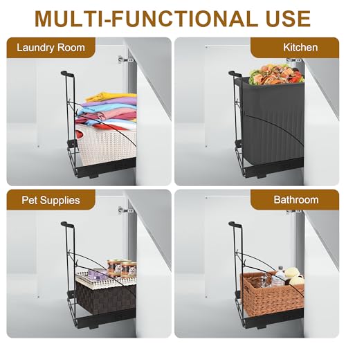 Pull Out Trash Can Under Cabinet Trash Can Organizer | All Products - Image 5