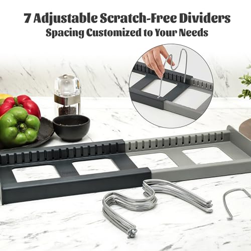 Pan Pot Lid Organizers Inside Cabinet,Pots and Pans Organizer - Image 6
