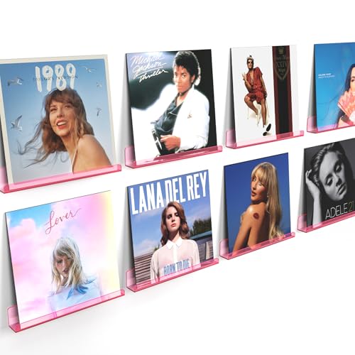 Vinyl Record Wall Mount Shelves, 12 inch Vinyl Holder - Image 2