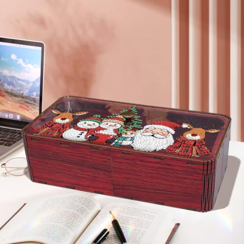 Diamond Art Painting Storage Box Kit, DIY Rectangular - Image 3