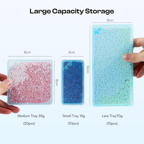 Caydo 36Pcs Diamond Art Storage Trays with Lids | Home Organization - Image 3