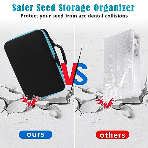 120 Slots Seed Storage Organizer with 20 Seed Envelopes - Image 5