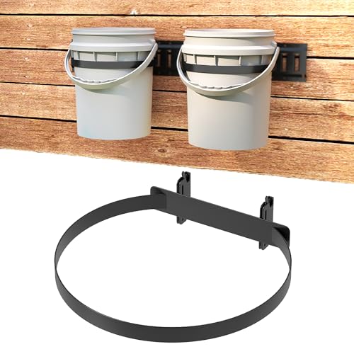lesolar 5 Gallon Bucket Holder for E Track, Wall Mounted - Image 2