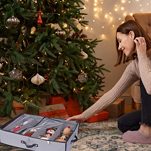 2 Pack Christmas Figures Storage Box | Each Holds 4 - Image 8