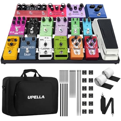 Guitar Pedal Board Aluminum Guitar Effect Pedal Board 18'' x - Image 2