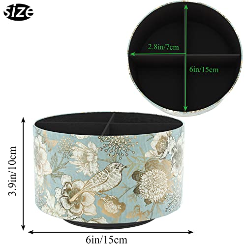 Round Leather Art Supply Organizer,Remote Control Ho | All Products - Image 3