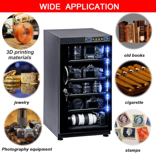 100L Dehumidifying Dry Cabinet Box, Touch Screen 5 Layers - Image 7
