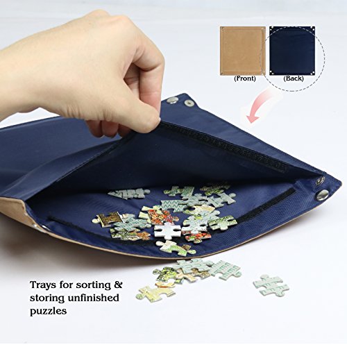 Lavievert 1500 Piece Jigsaw Puzzle Board with Padded - Image 7