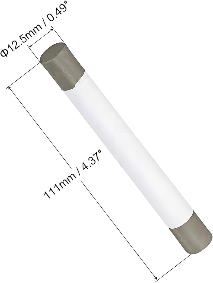 Unifizz Wood Wax Filler Stick, Furniture Crayons Wooden Repair Filler Stick Touch Up Wax Paint Pens for Scratches Holes Floor Laminate Carpenters Tables Desks, Dark Gray,2 Count