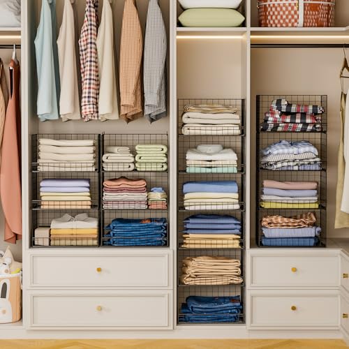 Yociyoga 6-Tier Stackable Closet Organizers and Storage Shelves - Image 3