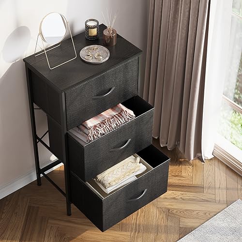 AODK Small Dresser for Bedroom Nightstand with 3 Storage Drawers - Image 8