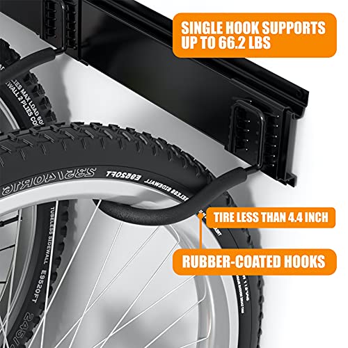 TORACK Bike Storage Rack, 6 Bike Rack Wall Mount Hom | All Products - Image 5