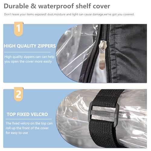 Waterproof Shelf Cover,Outdoor 600D Heavy Duty Dustproof - Image 6