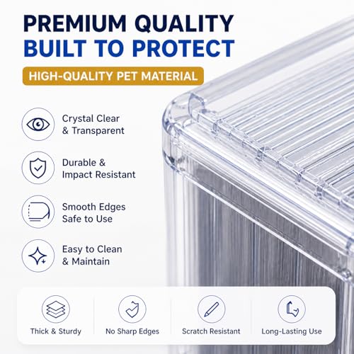 Acrylic Trading Card Storage Box, Can Hold 560 Top Loaders - Image 7