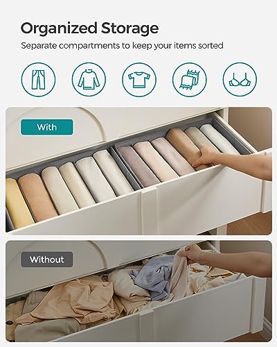 SONGMICS Set of 2 Foldable Wardrobe Clothes Organize | All Products - Image 4