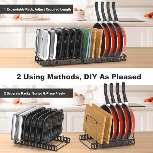 Housolution Cutting Board and Baking Tray Cookie Sheet Organizer - Image 4