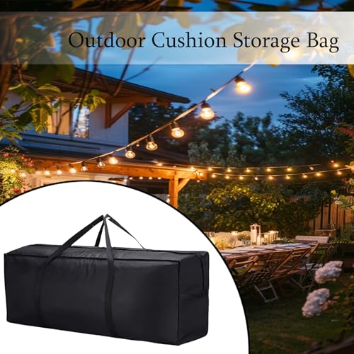 68" Waterproof Outdoor Cushion Storage Bag,Large Patio - Image 4