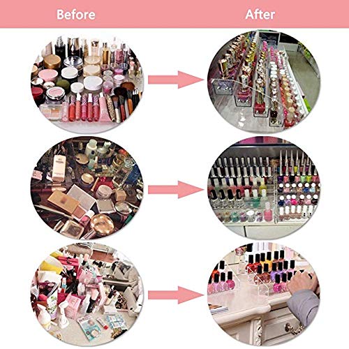 3 Tiers 2PCS Clear Acrylic Nail Polish Holder Essent | All Products - Image 5