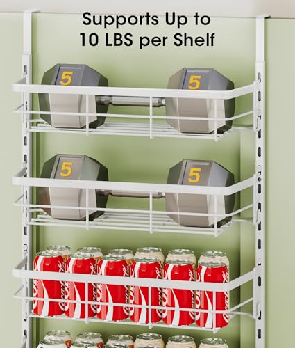 Over The Door Pantry Organizer, 10 Tier Pantry Door Organizers - Image 7
