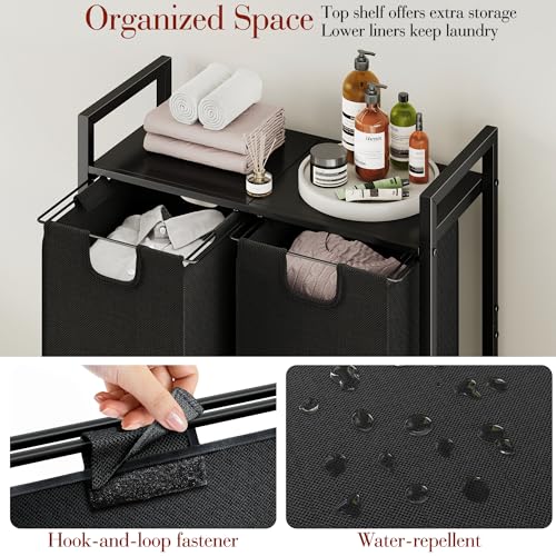 Kitstorack Laundry Basket Organizer, Laundry Hamper - Image 5