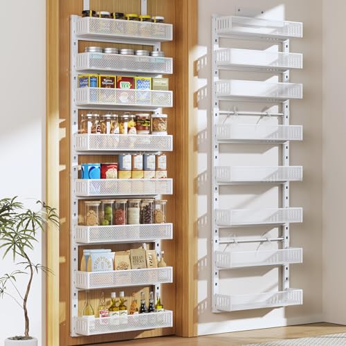 Pantry Door Organizers and Storage, 8-Tier Large Met - Image 2