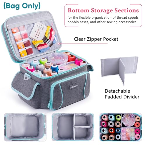 Double-Layer Sewing Storage Bag with Dividers for Sewing - Image 5