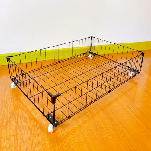 4 Pack Larger Under Bed Storage With Wheels,Rolling Under - Image 2
