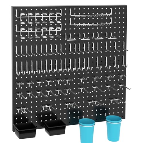 157 PCS Extra Thick Pegboard Hook Set, Metal Pegboard - Image 8