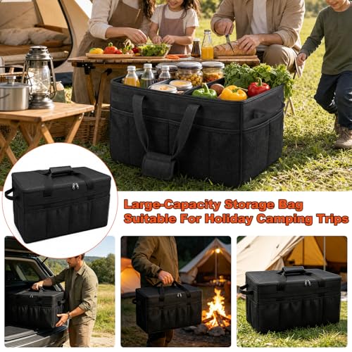Camping Storage Bag with Customizable Compartments 20"L x - Image 7