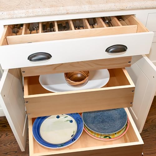 Mulush Pull Out Cabinet Organizer 14''W×21''D×19''H | Pull Out Organiz - Image 3