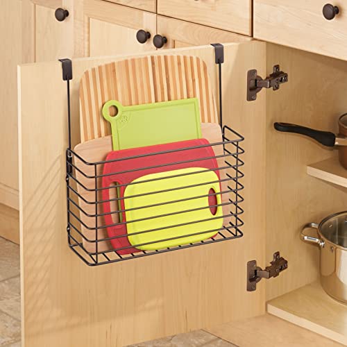 mDesign Over The Cupboard Hanging Storage Basket – M | All Products - Image 4