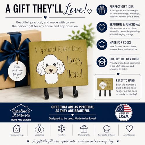 Caroline's Treasures BB1479TH68 Weimaraner Spoiled Dog - Image 8
