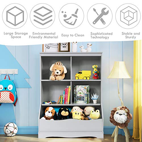 GIANTEX Storage Cabinet, Cubby Toy Organizer - Image 7