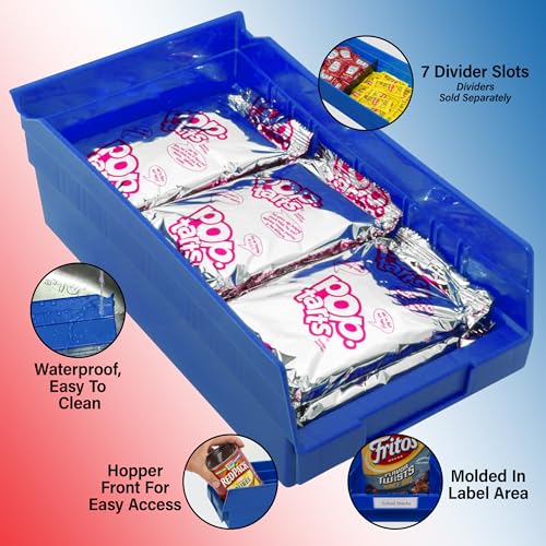 Akro-Mils 30130 Heavy Duty Plastic Shelf Bins, 12"x 6.5"x 4" - Image 5