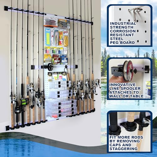 Rush Creek Creations Metal Fishing Rod Holder, Tackle Box - Image 5