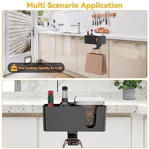 KDD 4 in 1 Desk Cup Holder - Clamp on Under Desk Headphone - Image 7