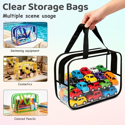 9 Packs Extra Large Toy Storage Bags with Labels, Reusable - Image 8