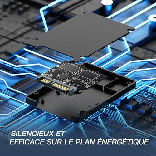 KingSpec 1TB 2.5" SATA SSD, SATA III 6Gb/s Internal Solid State - Image 7