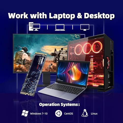 KingSpec SSD 256GB, M.2 NVMe Gen3x4 SSD 2280 - Up to 2400MB/s - Image 5