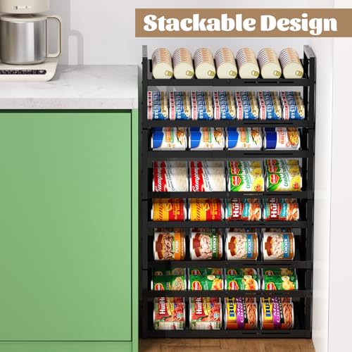 2-Tier Can Organizer for Pantry, Expandable Length Can Rack - Image 7