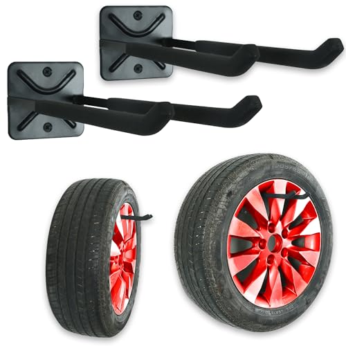 Wallmaster Wall Mount Garage Hooks, Heavy Duty Long | Garage Storage - Image 2
