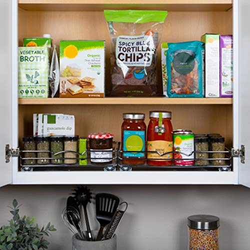 HOLDN’ STORAGE Pull-Out Cabinet Spice Rack Organizer - Image 8