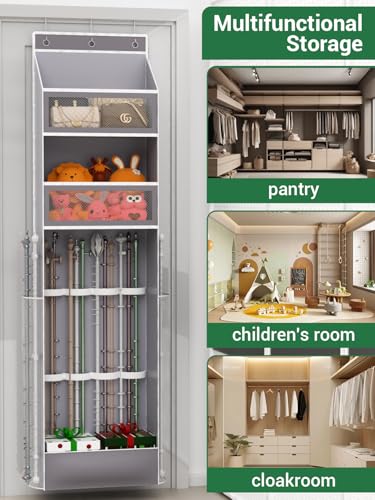 Over Door Wrapping Paper Organizer Hanging – Christmas - Image 5