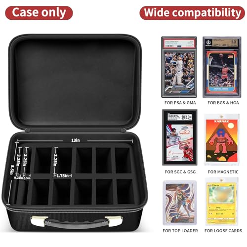 Fireproof & Waterproof Graded Card Box with Lock for PSA and BGS - Image 7