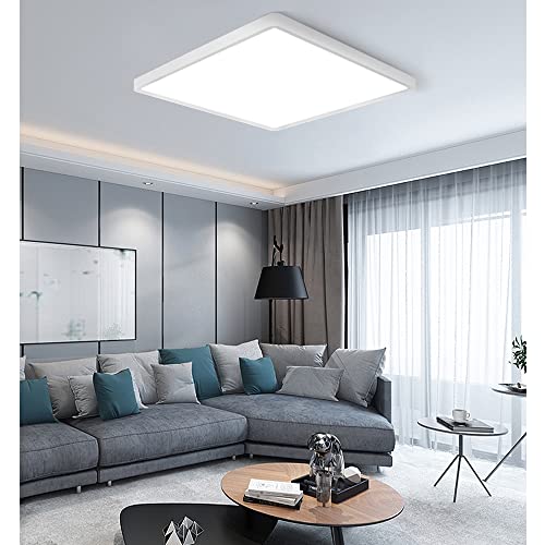 LED Flush Mount Ceiling Light Fixture, 5000K Daylight White - Image 3