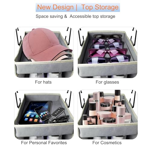 Large-Sized Hanging Shoe Organizer 10-Shelf, Sturdy Hanging - Image 4