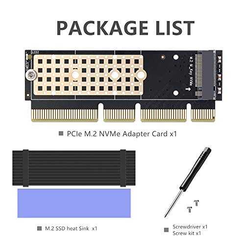 M.2 SSD to PCIE Adapter with Heat Sink - Image 8