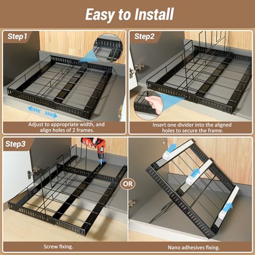 Housolution Pull Out Baking Tray and Cookie Sheet Cutting - Image 7