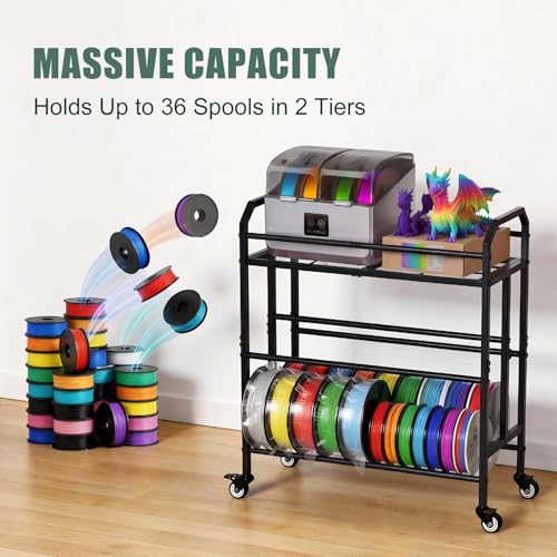 3D Printer Filament Storage Rack Filament Spool Holder - Image 7